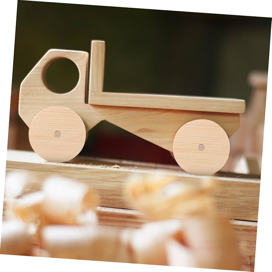 Amazon.co.jp: VILLCASE 1セット木製車輪 未完成の木製車輪と木